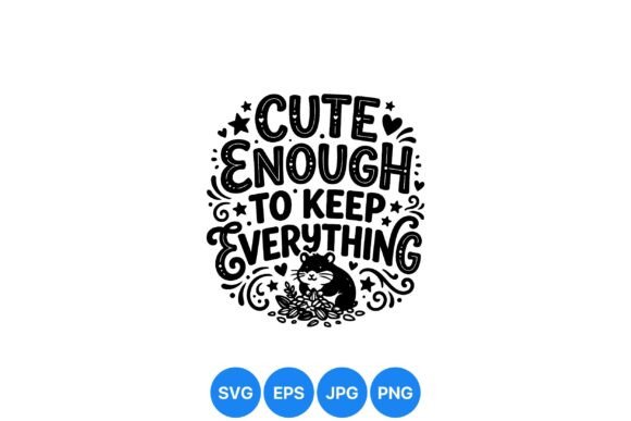 Cute Animal Inspirational Quote SVG