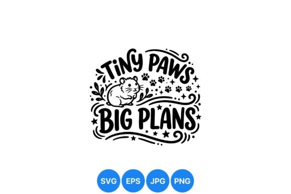 Cute Tiny Paws Animal Quote SVG Review