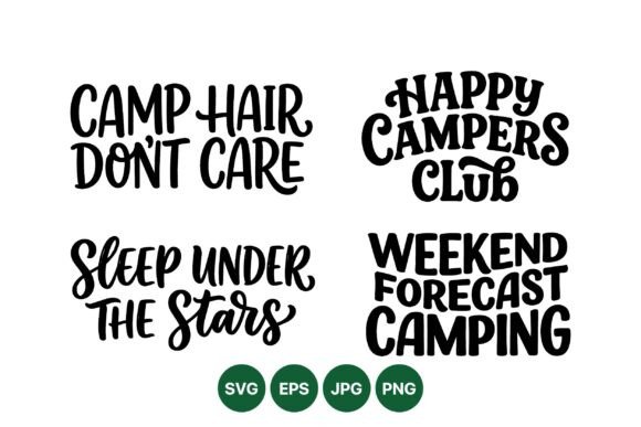 Fun Camping Quote SVG Set Review