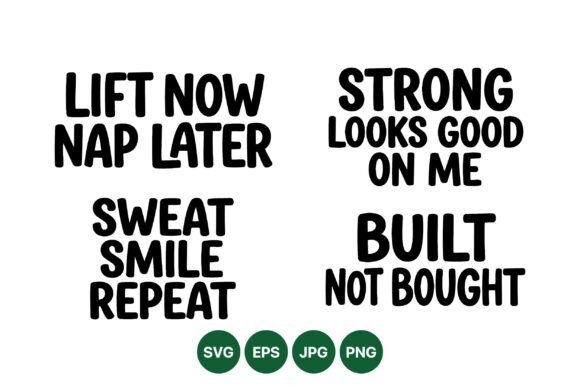 Motivational Gym Quote SVG Pack: A Designer's Review