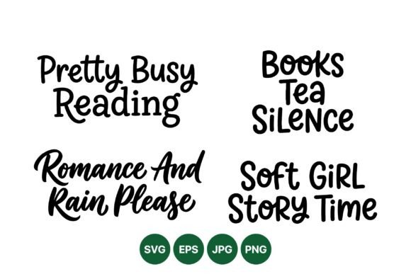 Review: Cozy Reading Quote SVG Bundle for Embroidery