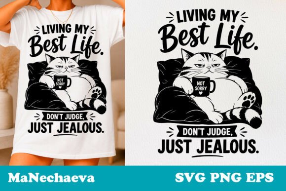 Sarcastic Cat Quote SVG: A Designer's Review