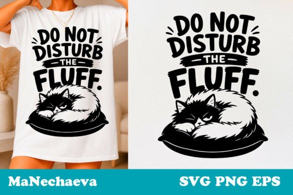 Sarcastic Cat Quote SVG Do Not Disturb